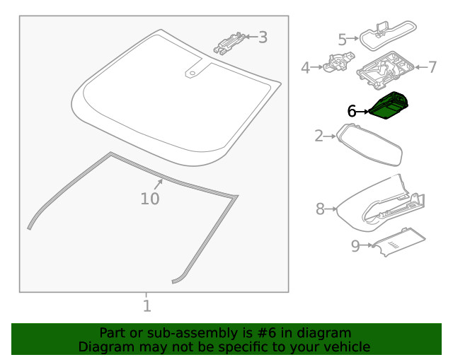 Genuine GM Front View Camera 84673741