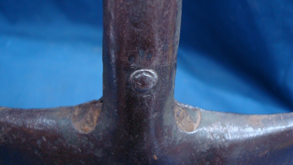 Original WWI WWII US Army M1910 T-Handle Field E-Tool Entrenching Shovel