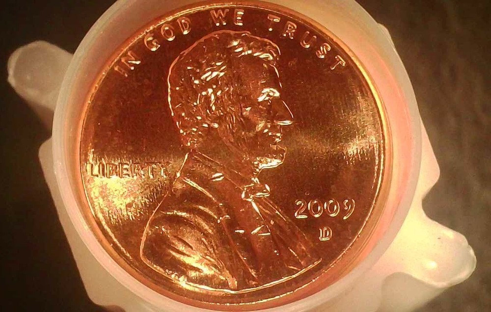 2009 P&D LINCOLN BICENTENNIAL CENT LP2 ROLLS FORMATIVE YEARS (UNCIRCULATED)