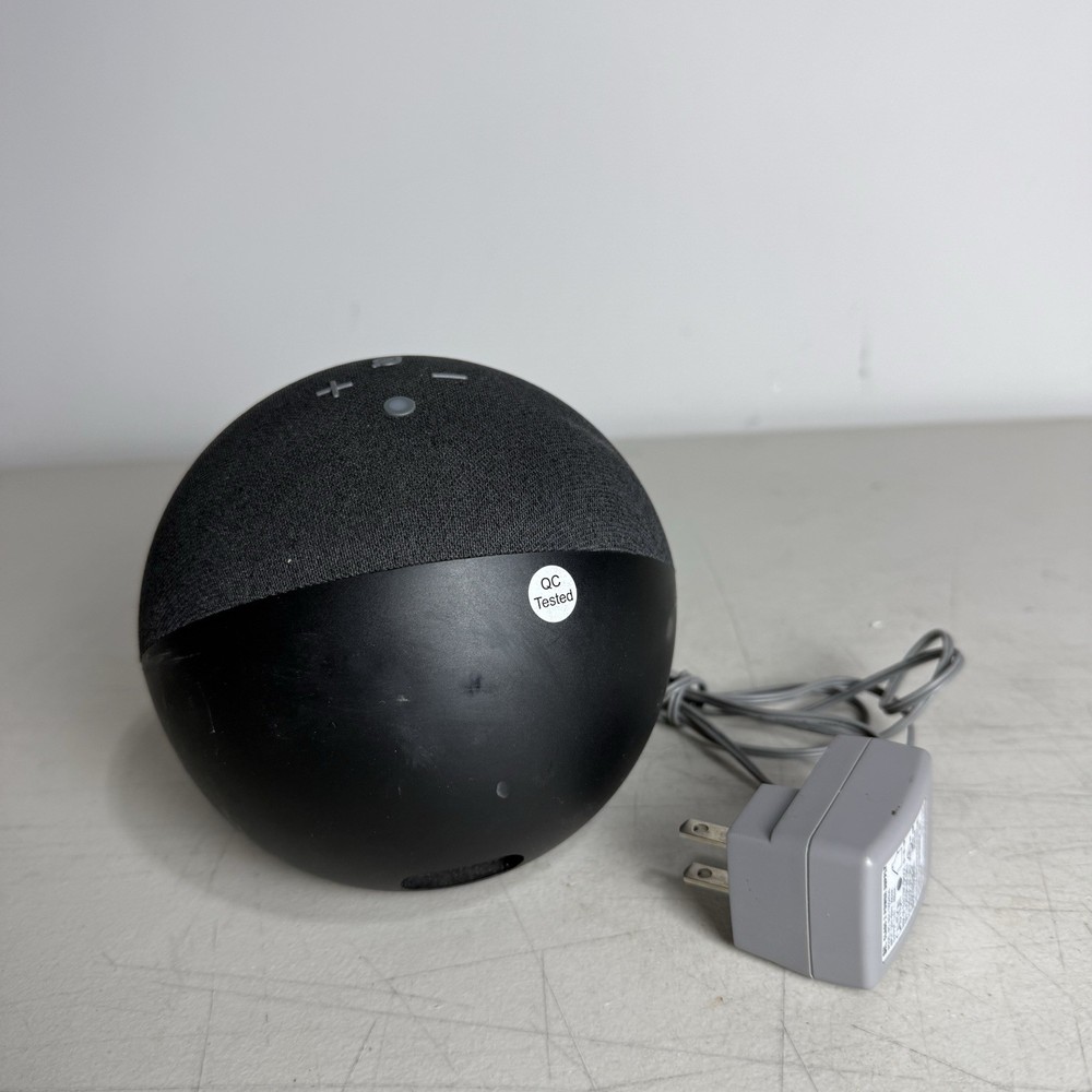 Amazon Echo 4th Gen Bluetooth Smart Speaker L4S3RE Black | Tested
