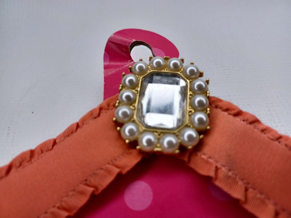 Lindsay Phillips Switchflops Straps Medium Murphy Coral Pearls