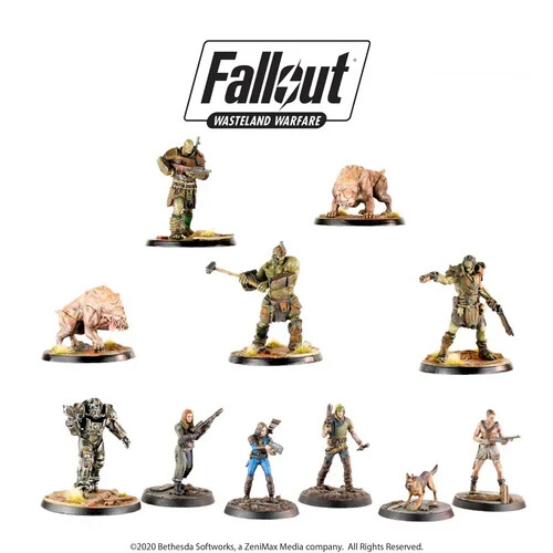 Fallout: Wasteland Warfare: Two Player Starter Set by Modiphius