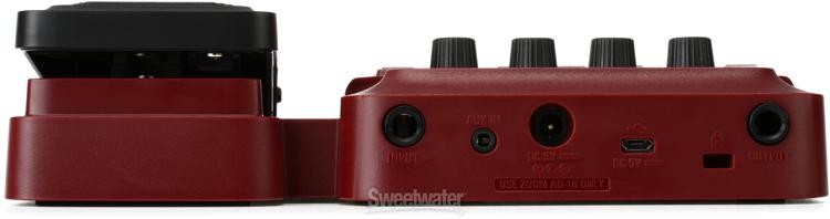 Zoom B1X FOUR Bass Multi-effects Processor with Expression Pedal