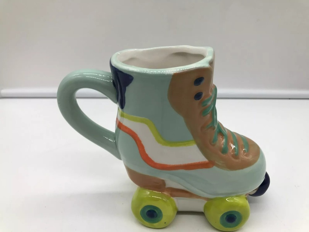 Room Essentials Ceramic 18oz Roller Skate Coffee Mug