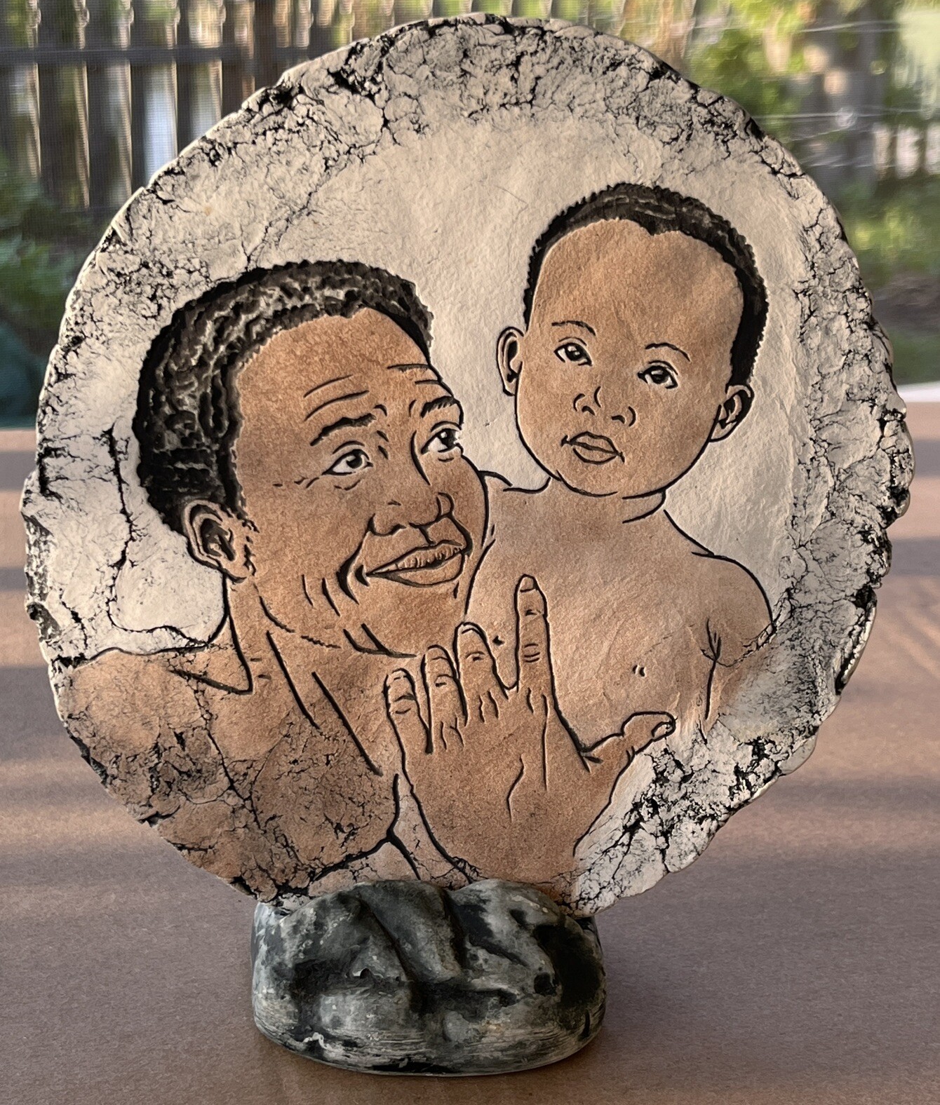 Shapes of Clay Stan Langtwait African American Decor from Ash Mt Rainer