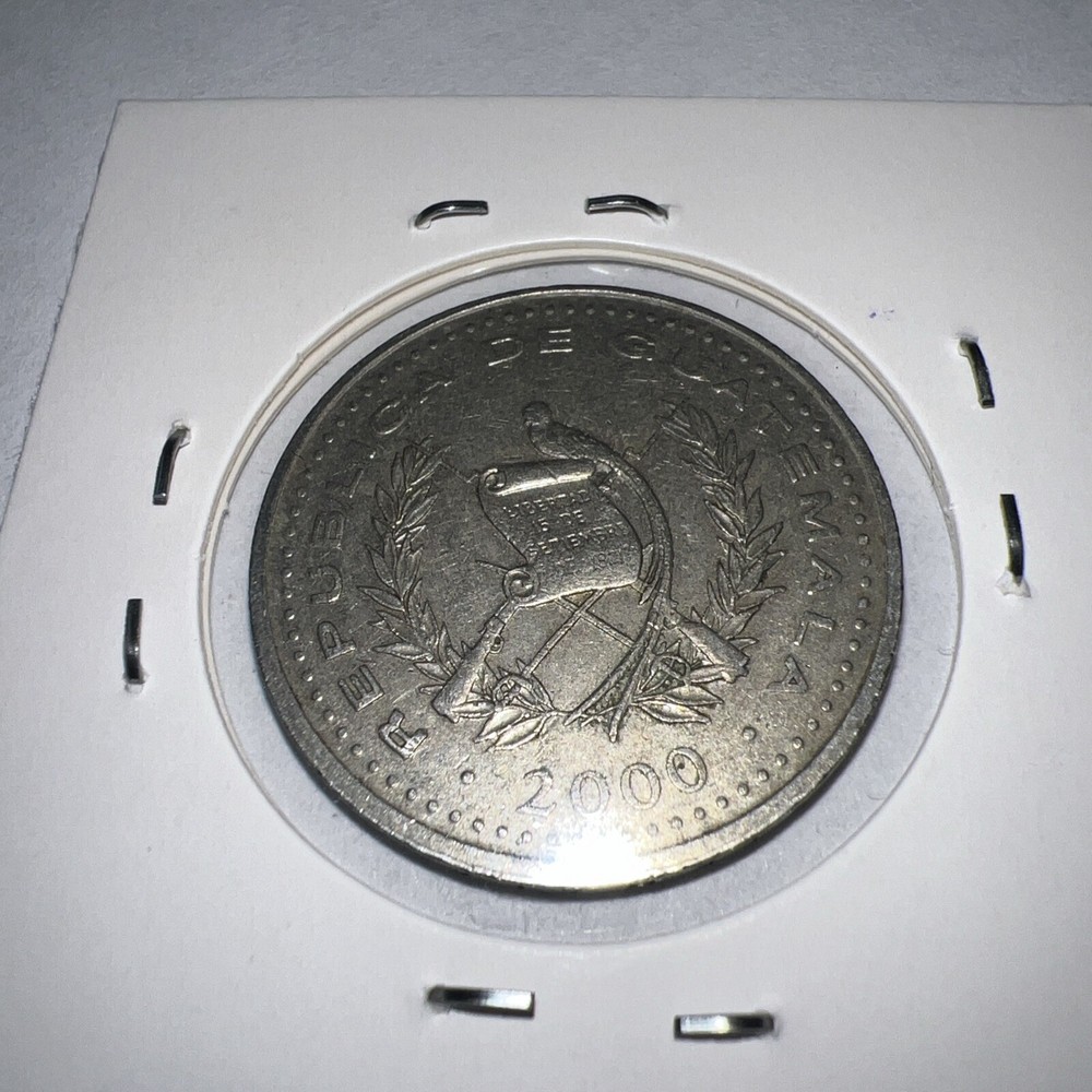 25 Centavos 2000 Republica De Guatemala