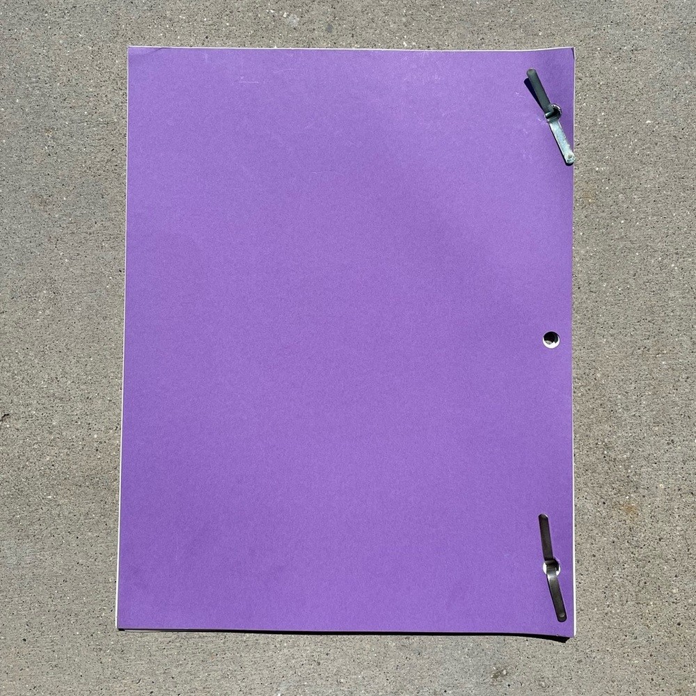 American Dad SEASON ONE 2004 Production Used Table Draft Script Seth MacFarlane