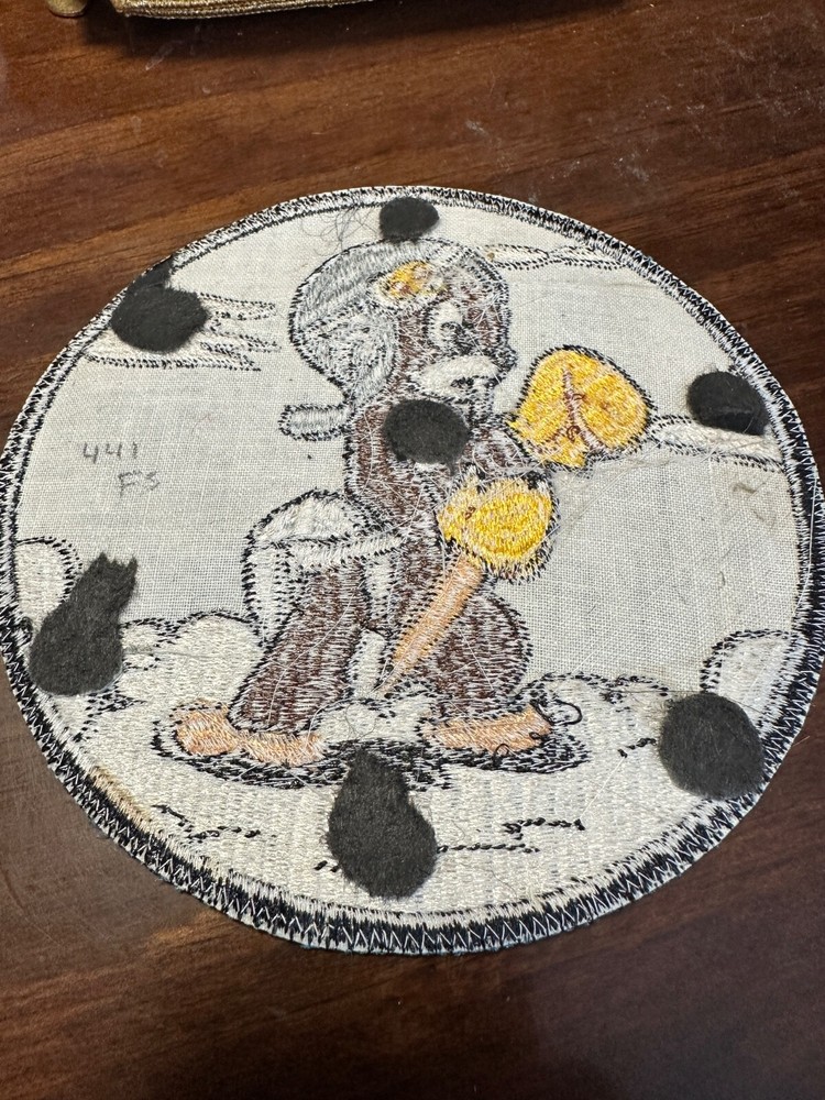 Vintage USAF 441st Fighter Squadron Patch