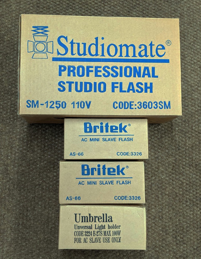 Studio Strobe Set by Britek