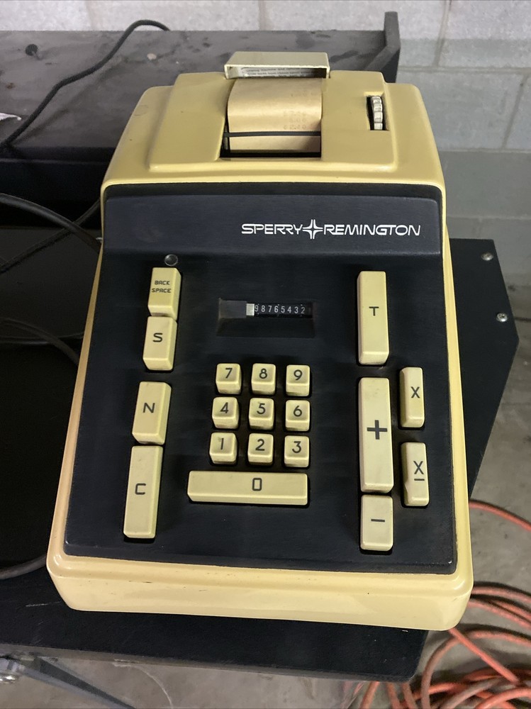 Sperry Remington Adding Machine