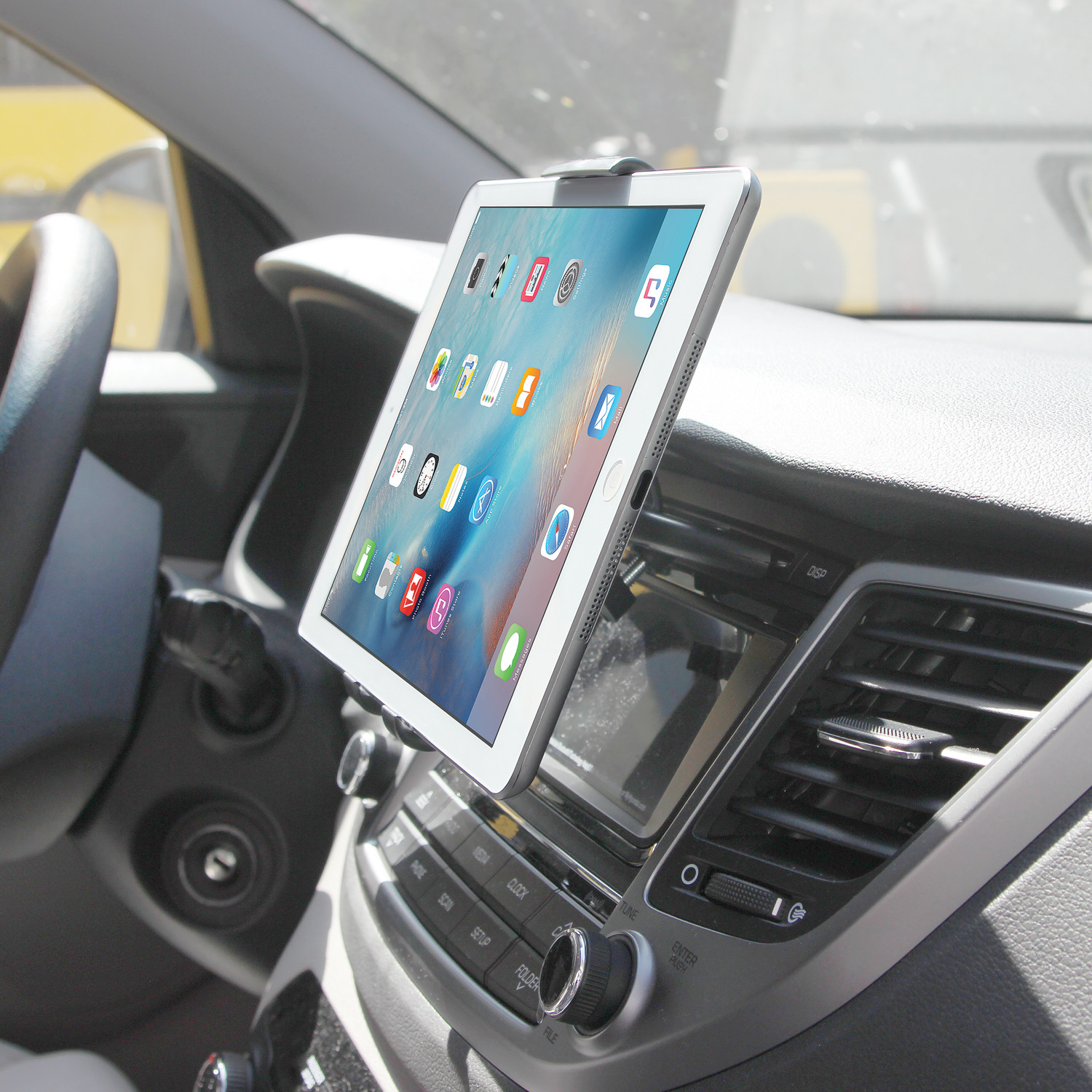 Tablet Holder, Universal Car CD Slot Phone and Tablet Mount Cradle