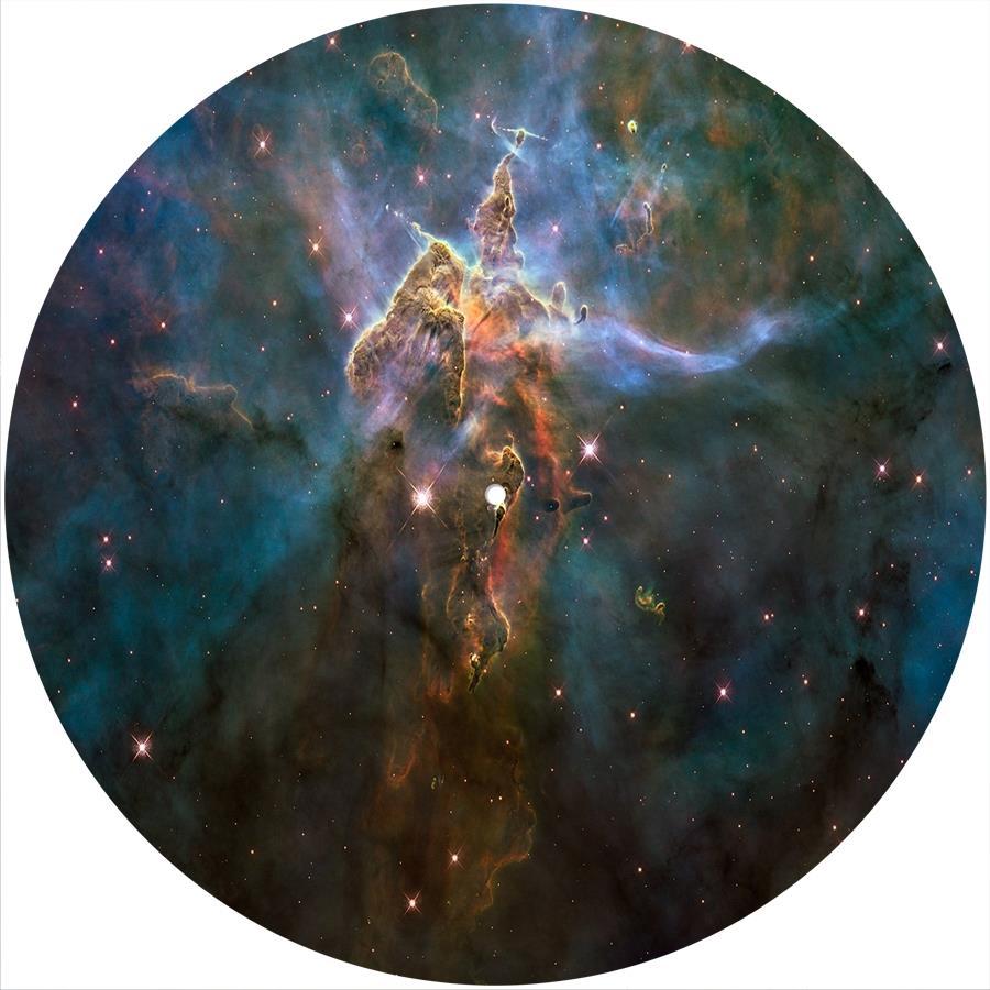 Slipmat Slip Mat Scratchpad Felt 12" Turntable LP DJ Record Player EAGLE NEBULA
