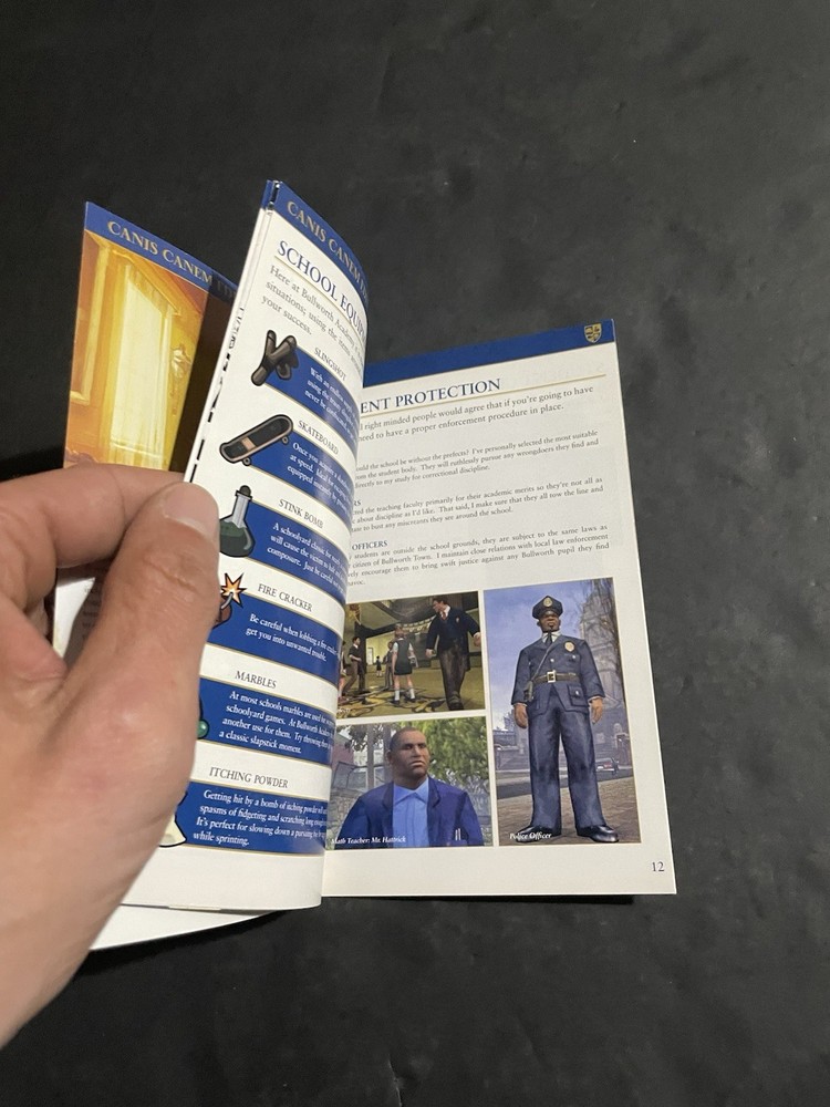 Bully ps2 Manual Only