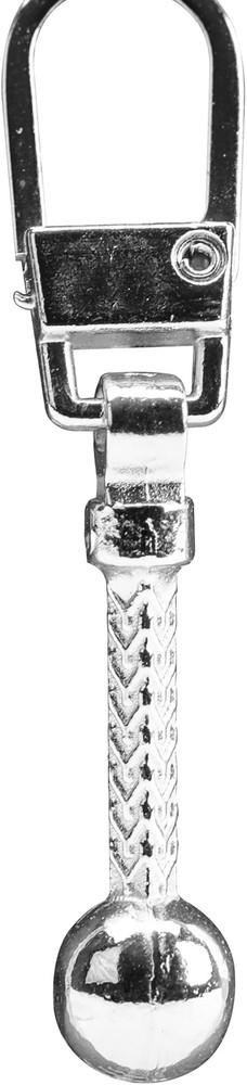 Coats Zipper Pull Silver Ball & Chain