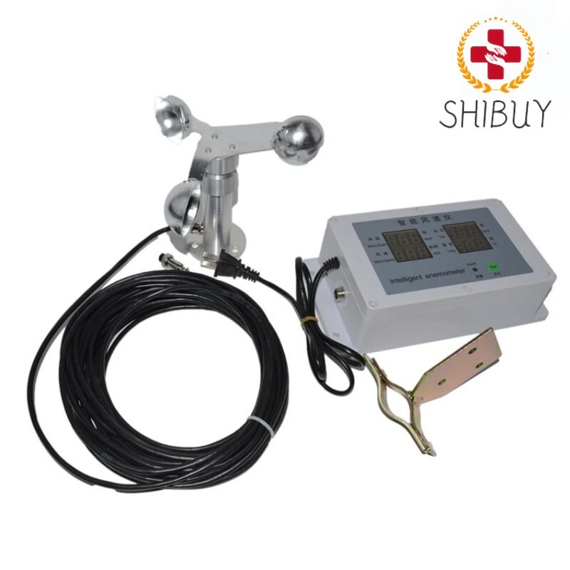 Anemometer Sensor Temp Wind Speed Measurement Weather Construction Tower Crane
