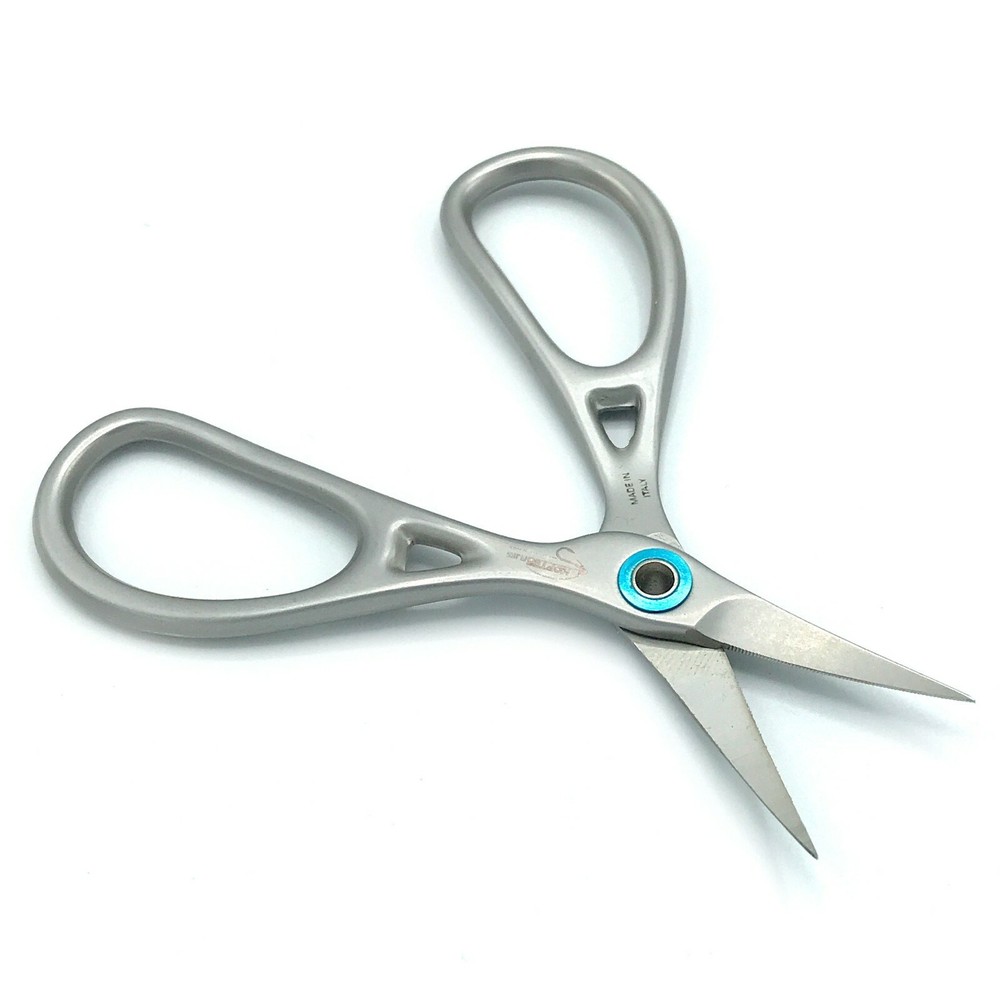 KOPTER ABSOLUTE CURVED SCISSORS - Fly Tying Serrated, Thin Point, 3-3/4" NEW!