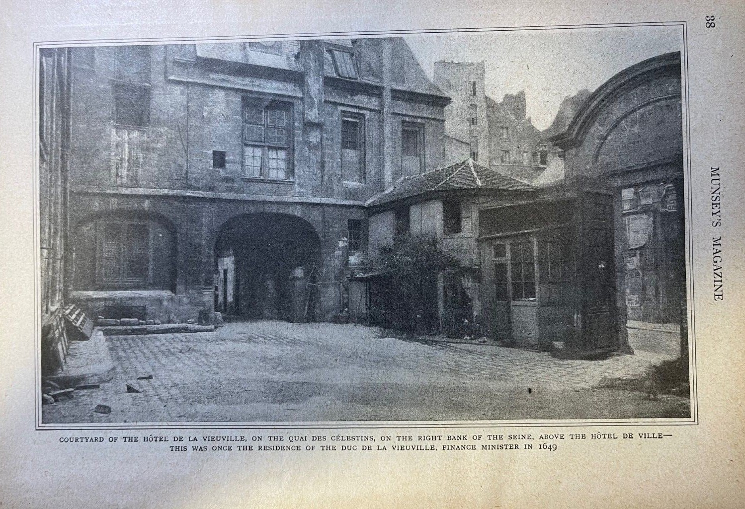 1921 Picturesque Paris France illustrated