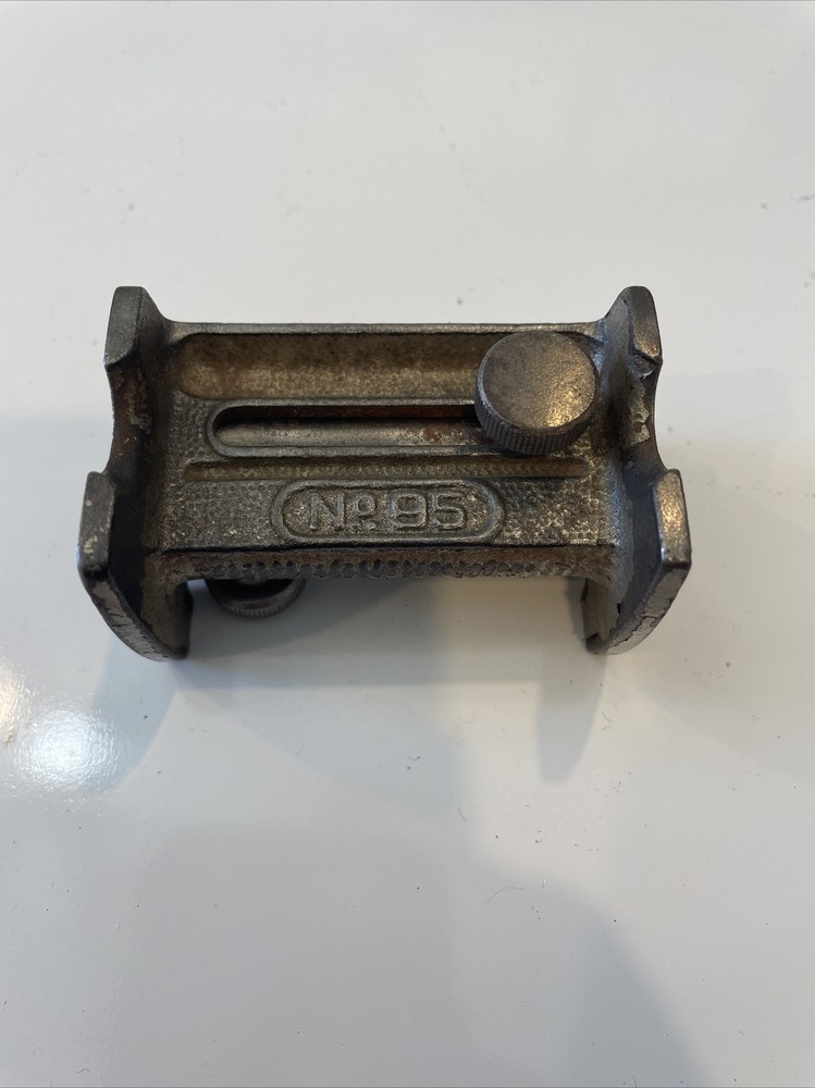 NICE VINTAGE STANLEY NO. 95 BUTT GAUGE working tool