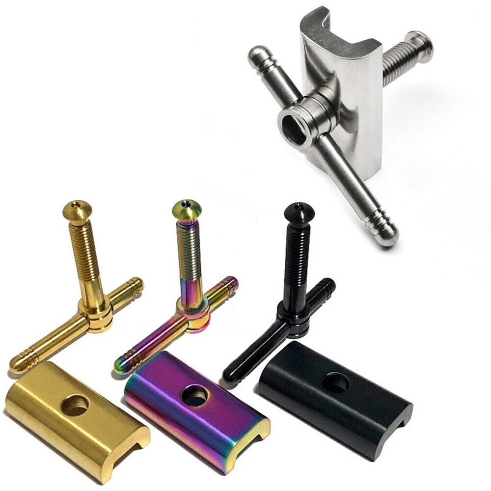Bicycle Hinge Folding Clamp Titanium C Clip for Bicycle Hinge Ultralight
