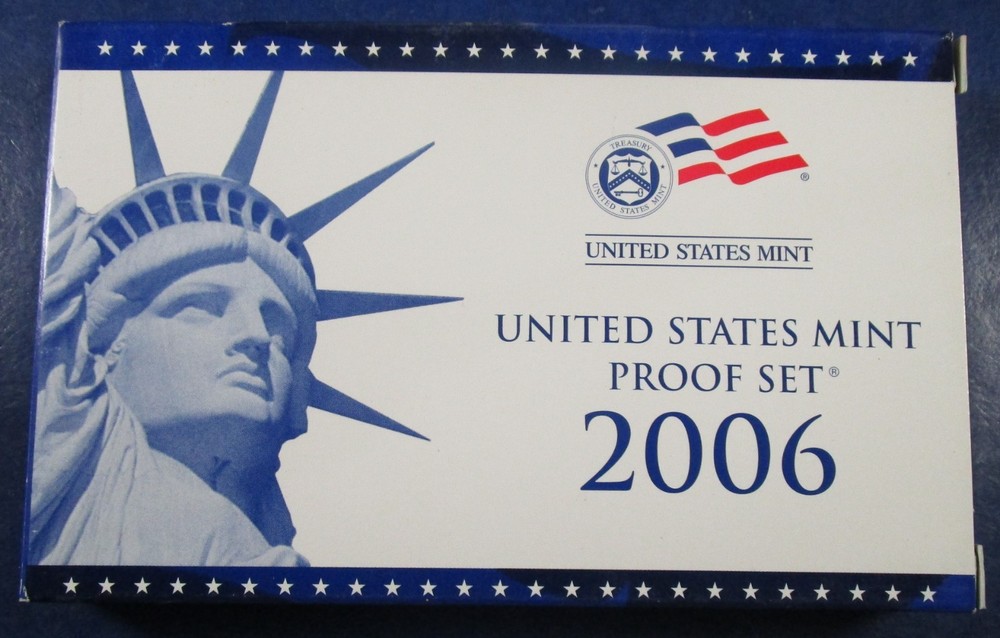 2006 Clad Proof Set w/ OGP - 10 Coins (08)