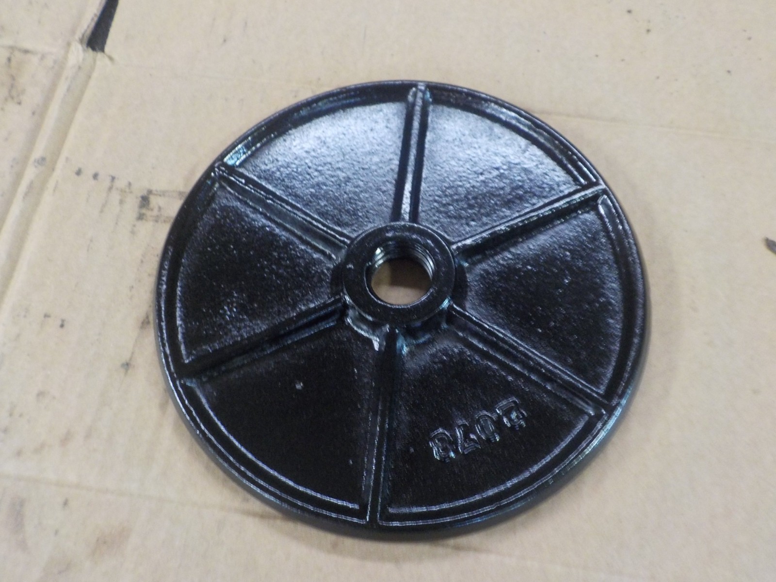 ENTERPRISE ORIGINAL 4 QT LARGE PLATE SAUSAGE STUFFER LARD FRUIT CIDER PRESS 2078