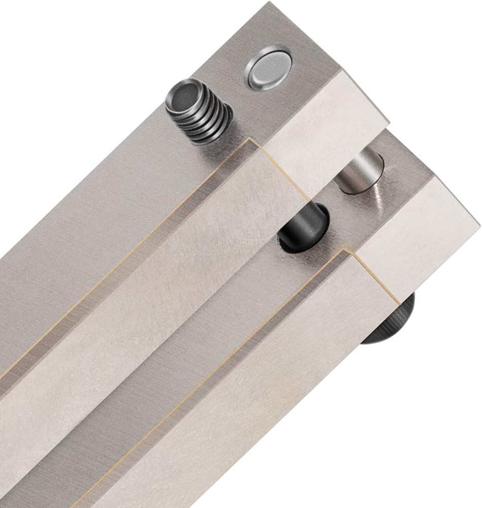 Hardened File Guide with Carbide Surface For Knife Making Knife Maker Tool 2''
