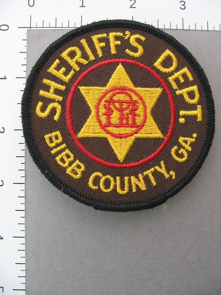 Georgia BIBB COUNTY SHERIFF'S DEPT. Patch
