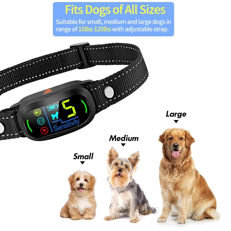Smart Automatic Anti bark Dog Collar Intelligent Waterproof Barking Terminator