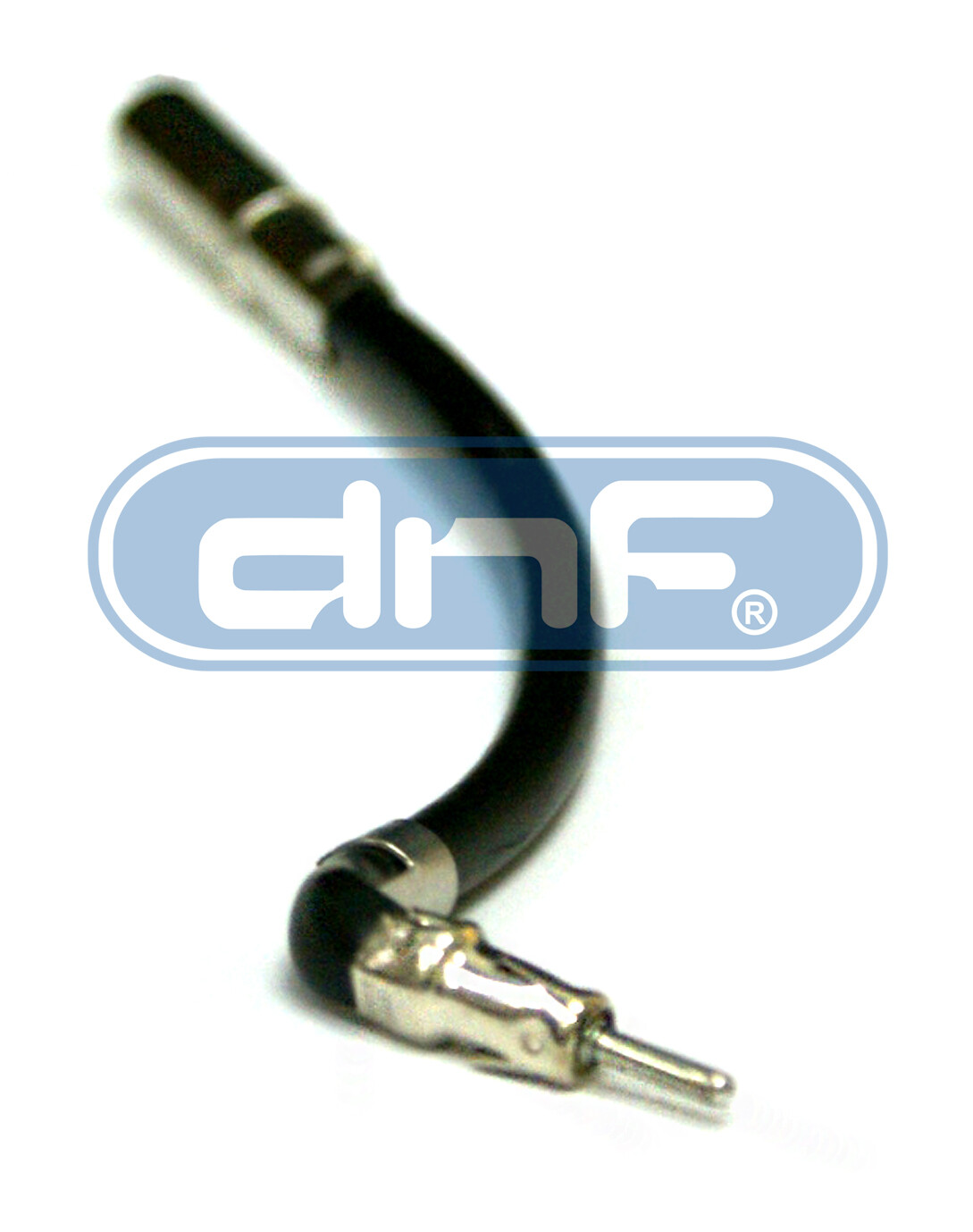 GM7 CAR RADIO ANTENNA ADAPTER W/ LARGER ANTENNA FEM JACK TO GM MINI MALE PLUG