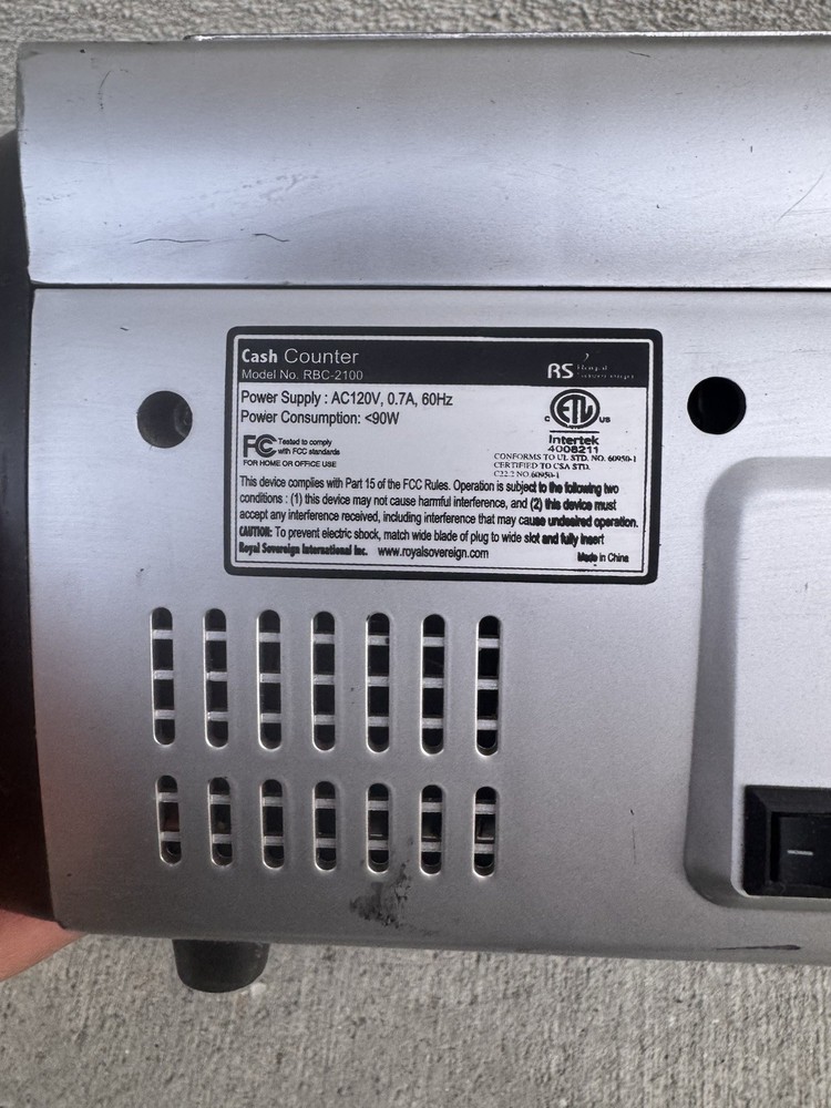 Cash Counter Machine Used Working Tested!