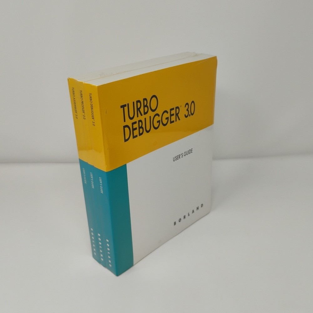 Borland C++ 3.1 Programming Debugger Assembler Sealed 3.5" Diskettes & Manuals