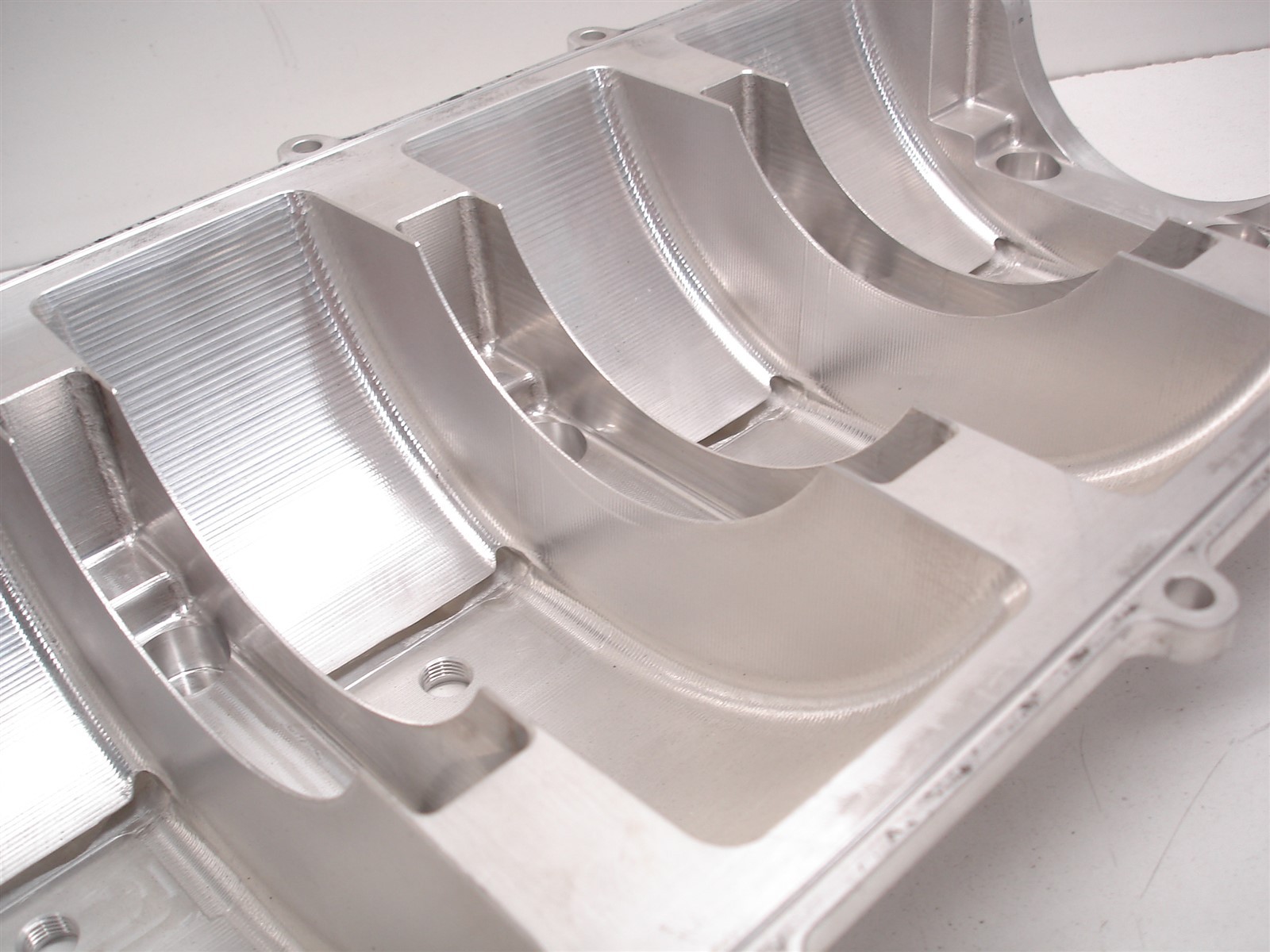 NASCAR BILLET ALUMINUM SEGMENTED GM R07 R07.2 CHEVY DRY SUMP OIL PAN - NO COVER