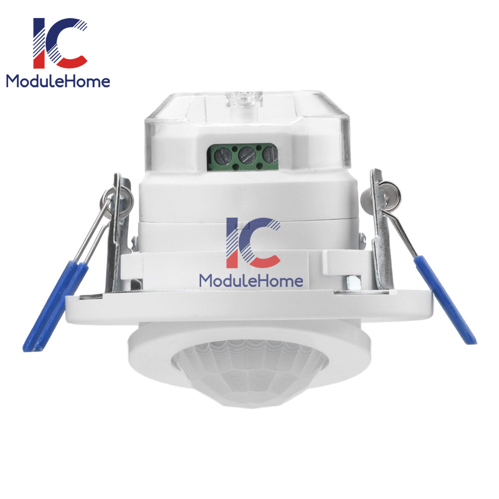 AC220-240V PIR Motion Sensor Detection Embedded Rotary 360° Motion Sensor-