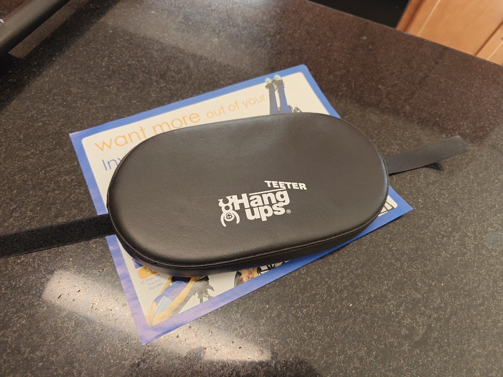 Teeter Hang Ups Inversion Table Replacement Oval Head Pad Rest Oval New Black