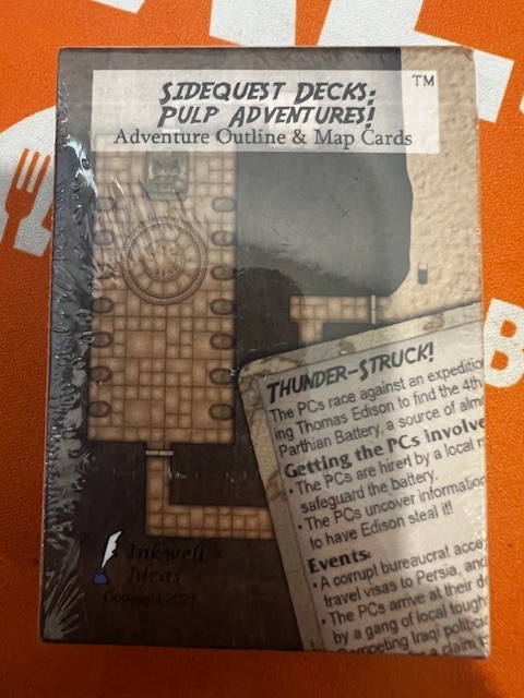 Sidequest Decks - Pulp Adventures! - New/Sealed