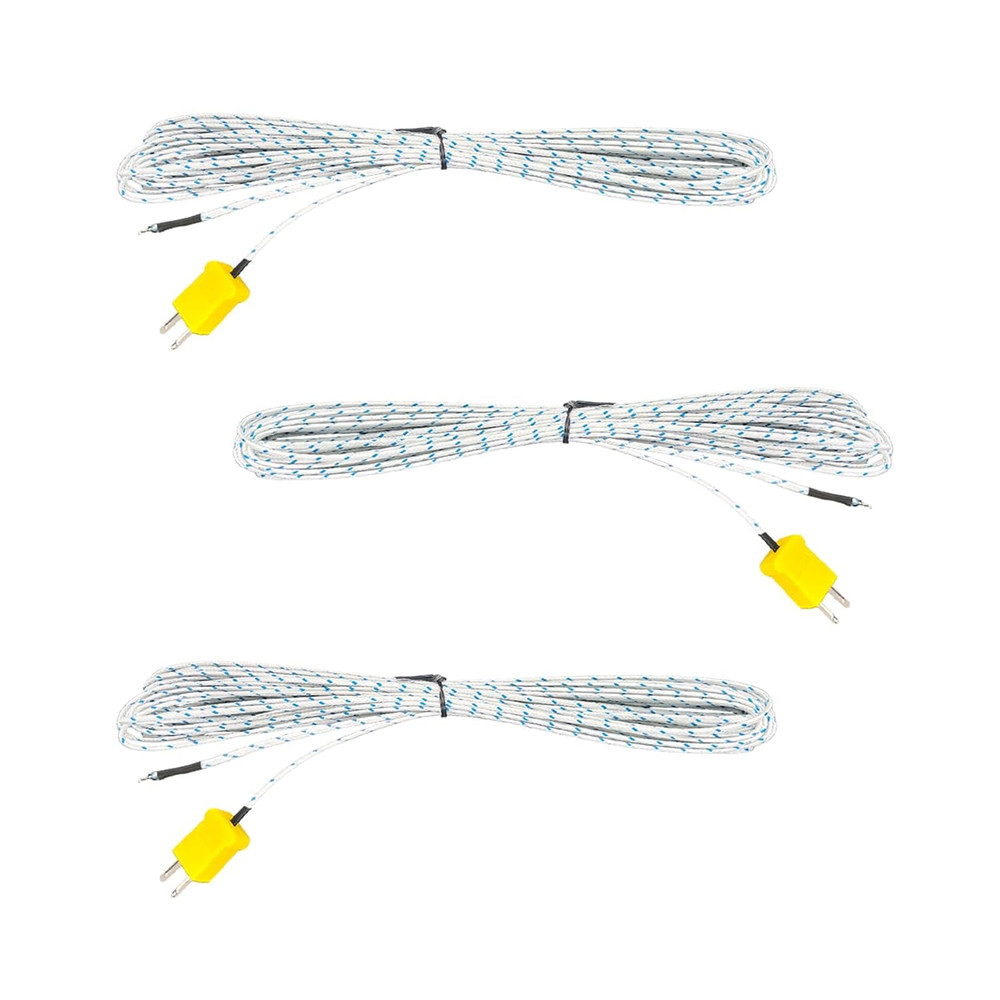 3 Pcs K Type Mini-Connector Thermocouple Temperature Probe Sensor K Type Thermoc