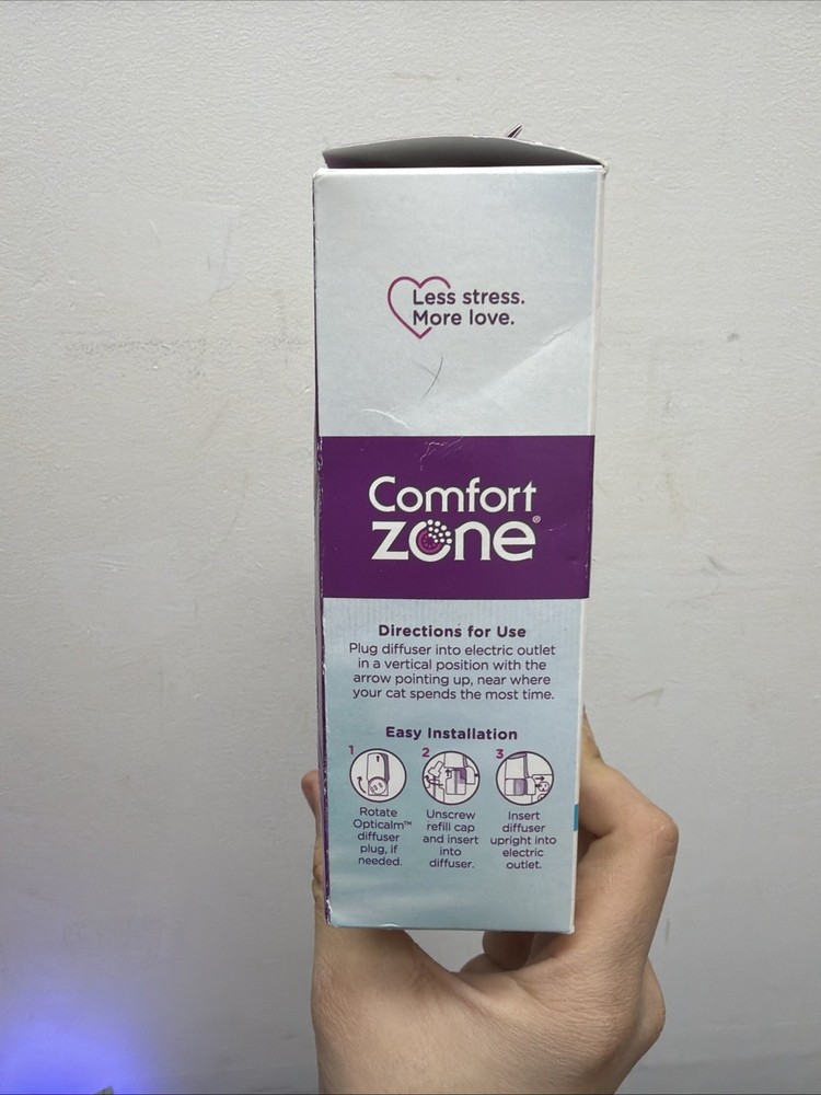 Comfort Zone Single & Multi-Cat Calming Kit. 1 Plug In & 1 Diffuser, rmone Refil