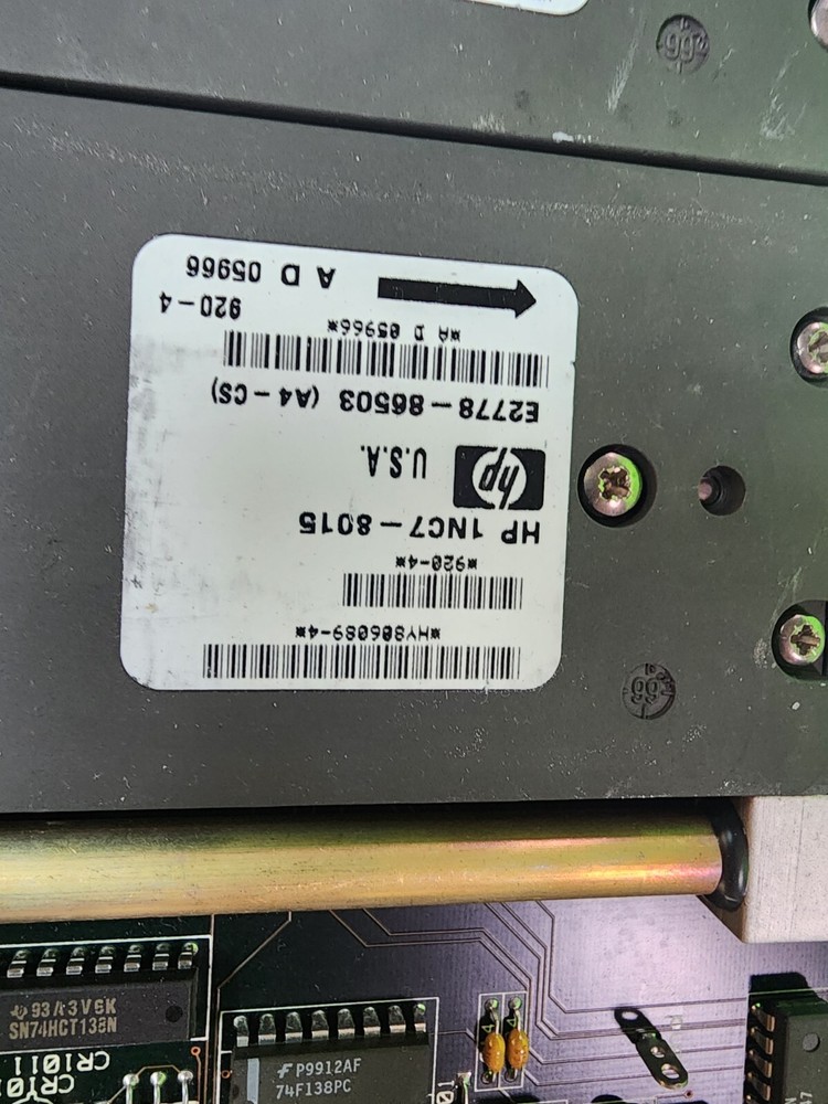 HP/ Agilent 83000 E2770-66501P PCB Board- With 8each - 8mb Modules E2778- 86502