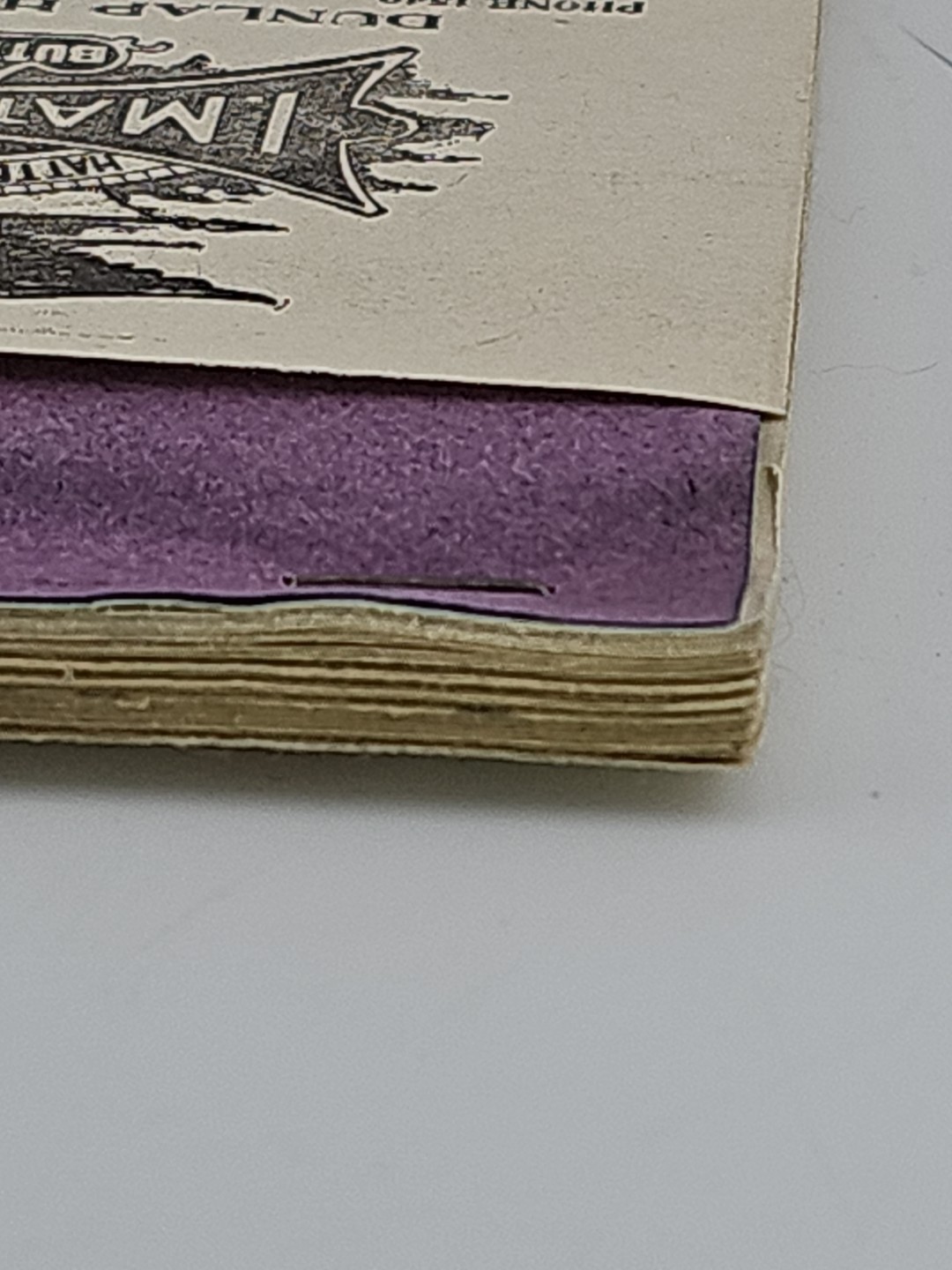 Vtg. 50 Recept Book forDunlap Hat Agency, 1901 Letterhead, Matter & Furmisher