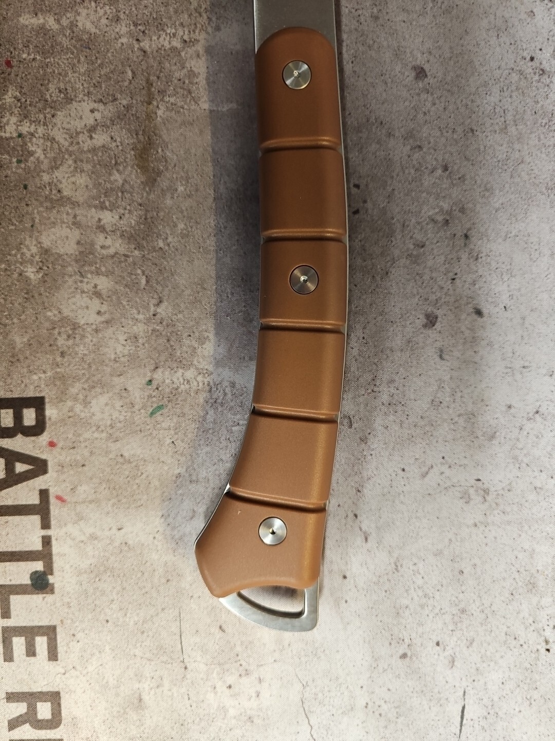 1 x KA-BAR Hawk Hatchet 4.75" Blade with Sheath - Coyote Brown - BRAND NEW KABAR