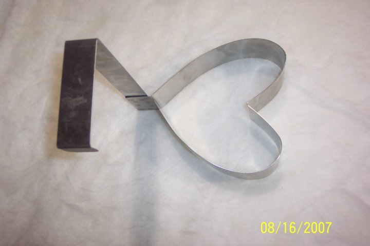 Stainless funnel Cake Ring-10"