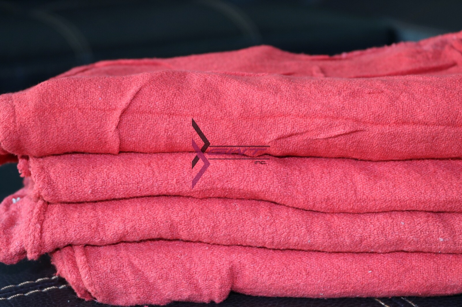 2500 Pieces Red Shop Towels Large 15x14 Cleaning Rags, Fast Free Shipping