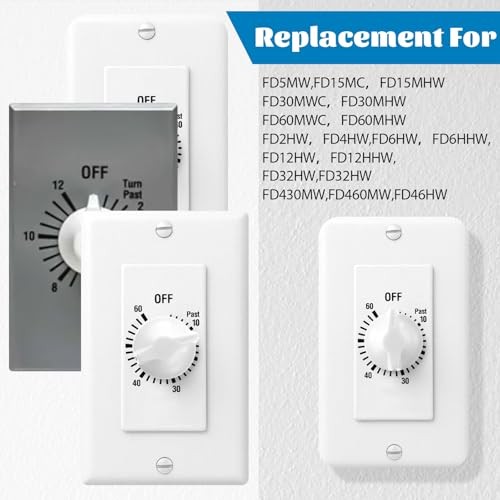 4 Pcs Timer Switch Knob Compatible with for Intermatic - 146MT574 Timer Knob