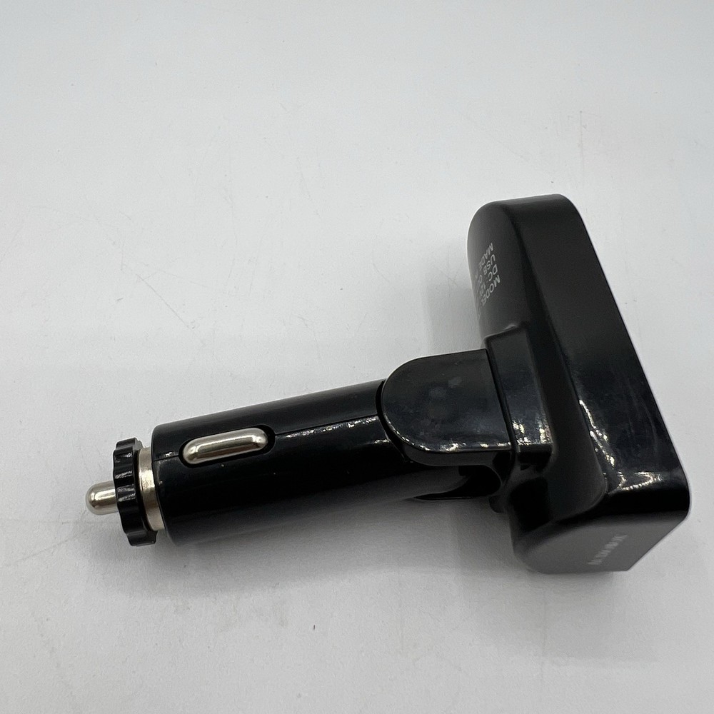 TR-20 Bluetooth Car FM Transmitter Dual USB USB-C Charger Tested Works