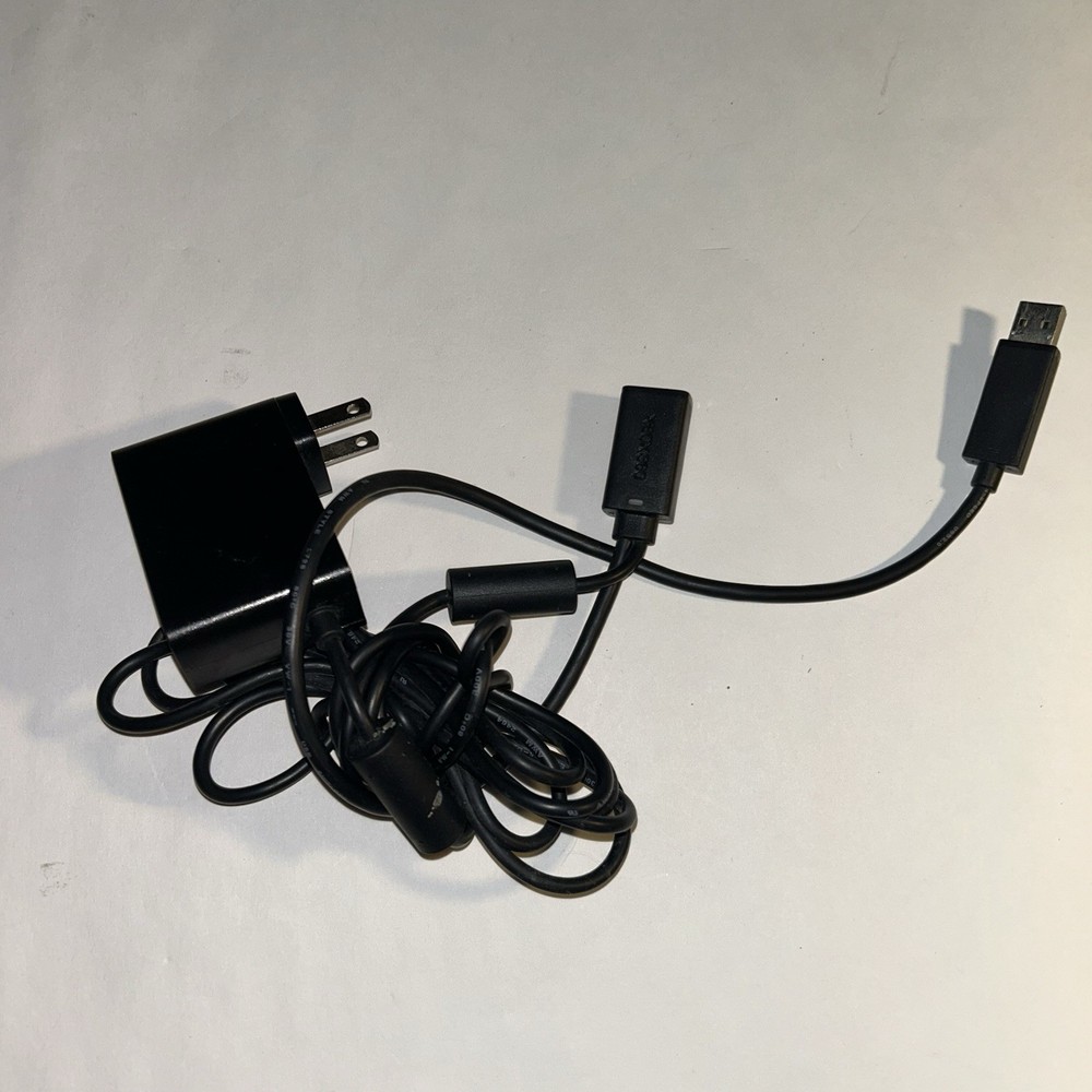 OEM Xbox 360 S AC Adapter, Kinect Sensor Bar, Controller, Nyko Battery, Cable