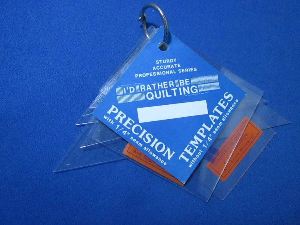 I'd Rather Be Quilting Precision 8 Triangles Blocks Templates