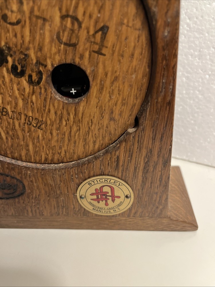 Stickley Prairie Mantle Clock