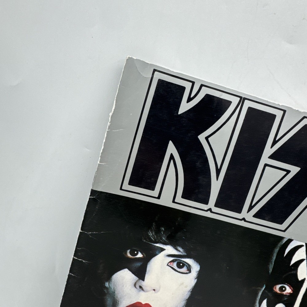 Vintage KISS 1979 Dynasty Tour Program Book Aucoin Management Includes Ticket