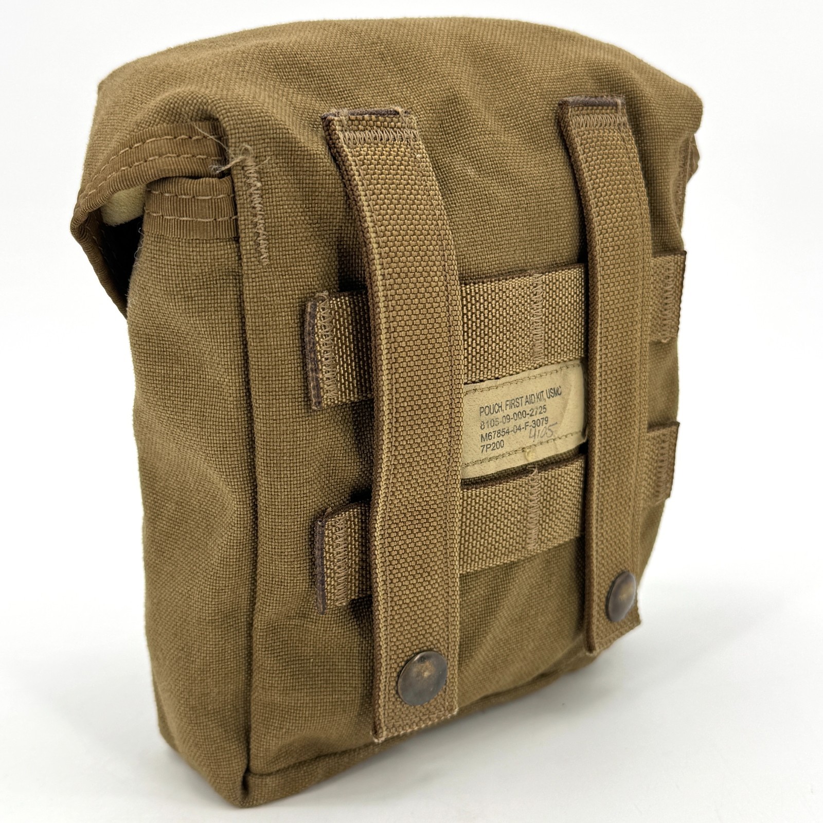 US Military USMC MOLLE Coyote IFAK Individual First Aid Kit Pouch