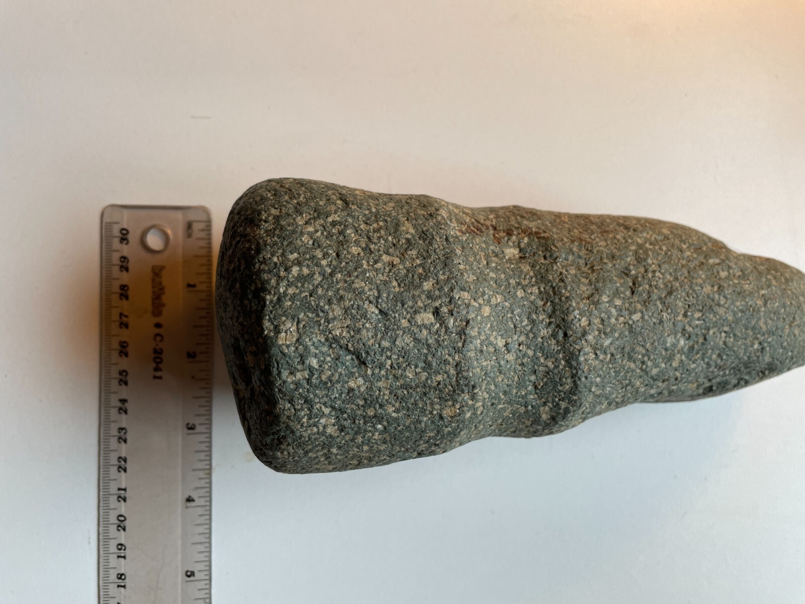 native american indian grinding stone genuine granite pestle